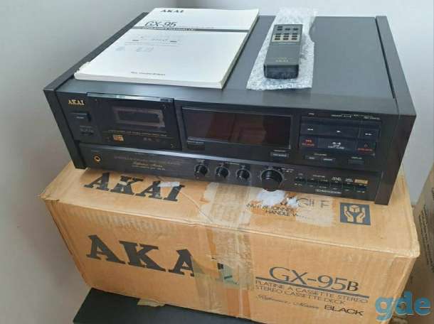 Японская кассетная дека Akai gx-95, фотография 1