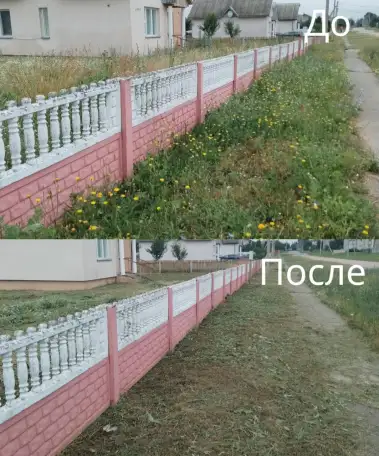 Покос травы/бурьяна/кустов Волковыск и пригород, фотография 3