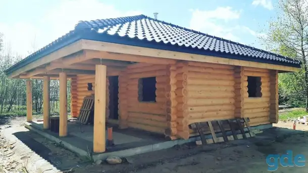 Сруб для дома, бани, фотография 3