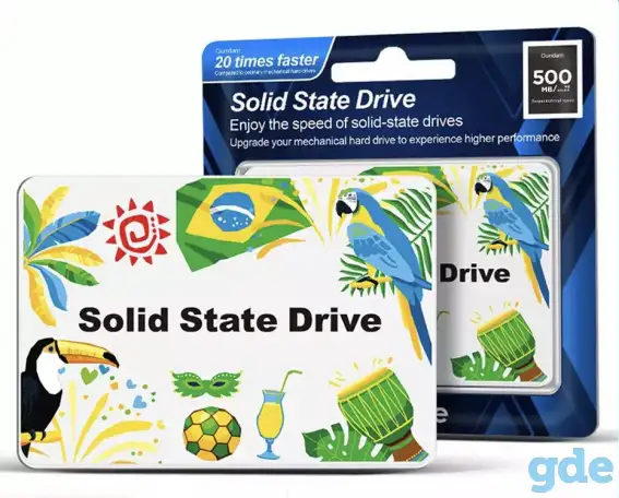 НОВЫЙ SSD ДИСК (НАКОПИТЕЛЬ) 120ГБ 120GB, фотография 1