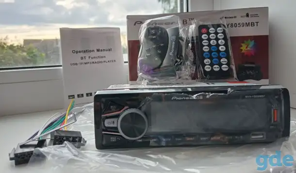 АВТОМАГНИТОЛА PIONEER MVH-Y8059MBT (MVH-Y8058MBT), фотография 6