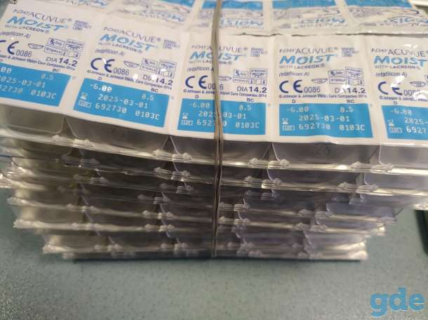 Продам контактные линзы Acuvue/Alcon/coopervision/, фотография 1
