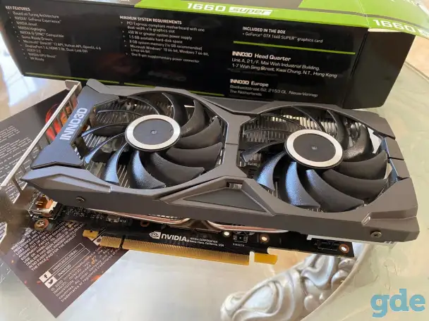GeForce GTX 1660 super OC 6gb (без торга), фотография 1