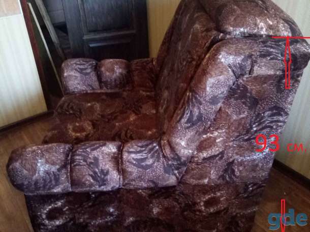 Продам кресло-кровать с ящиком для белья НОВОЕ, фотография 1