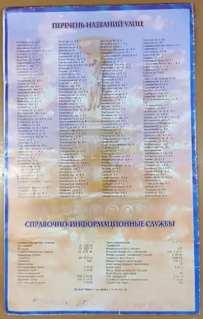 Туристическая карта-схема г.Феодосия, фотография 2