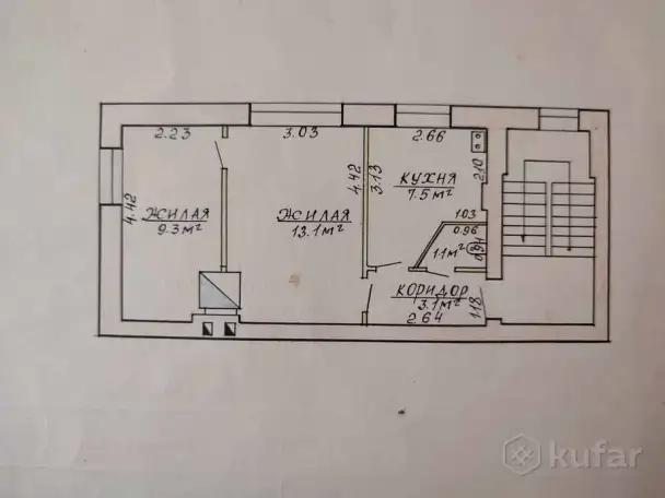 Продам двухкомнатную квартиру, фотография 1