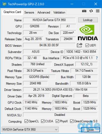ASUS STRIX GeForce GTX 950 2GB, фотография 3