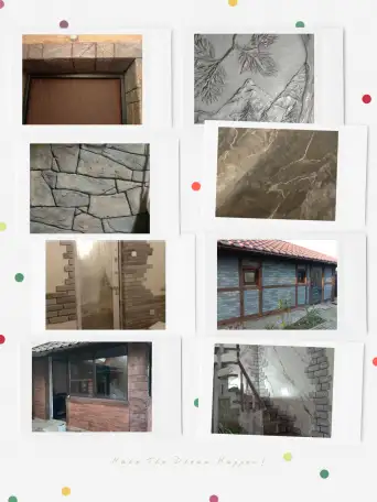 Декоративная, художественная отделка стен,арт бетон, фотография 2