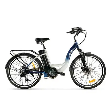 Электровелосипед eltreco white 250w, фотография 3