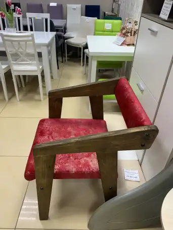 Кресло из массива дерева, фотография 4