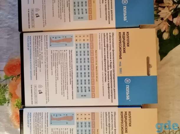 Продам новые компрессионные колготки 2кл.компрессии, размер 2, фотография 4