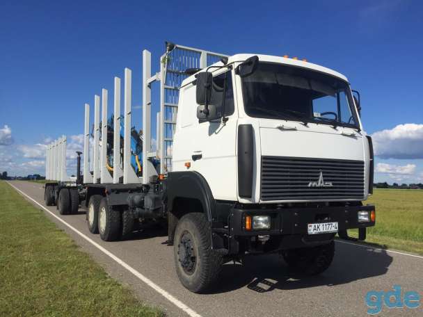 Продам лесовоз МАЗ 6317 полный привод, фотография 1
