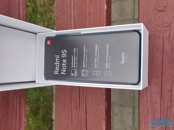 Продам Xiaomi redmi note 9s, 6/128, фотография 2