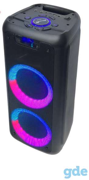 ELTRONIC EL10-24 DANCE BOX 100 минск продам с 1 или 2 радиомикрофонами беспроводная колонка, фотография 1