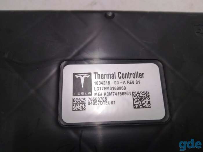Зап. части для авто Tesla. Термоконтроллер HVAC REV01 {MX_MSR_MS}AA TESLA THERMAL CONTROLLER WI, фотография 4