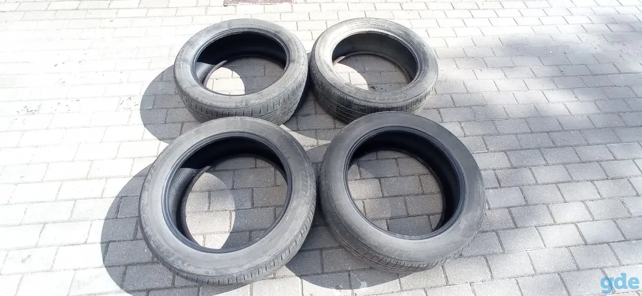 Комплект из 4-х летних шин Bridgestone Dueler H/L 400 225/55 R18, фотография 1