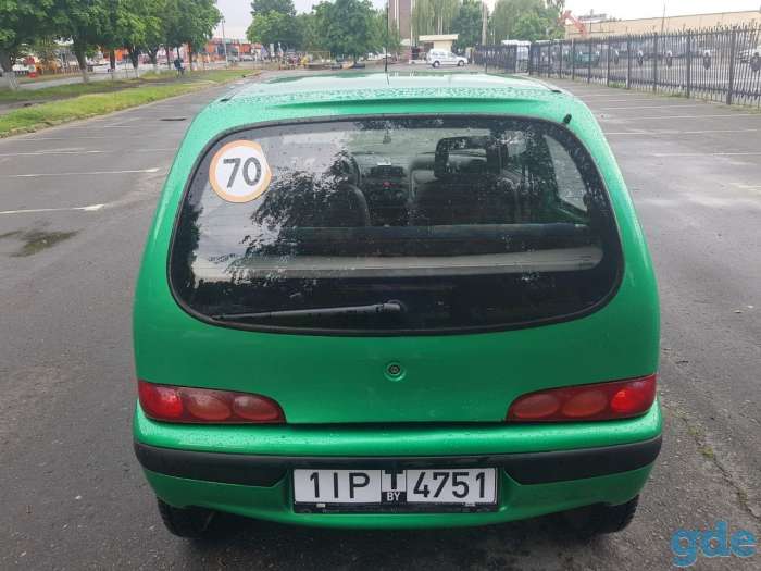 Fiat Seicento, 1.0 бензин, 1998 г.в., фотография 6