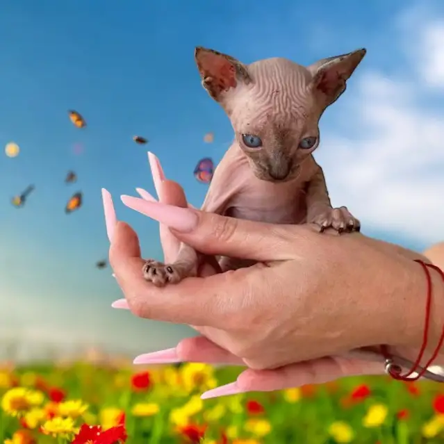Котята канадского сфинкса, фотография 1
