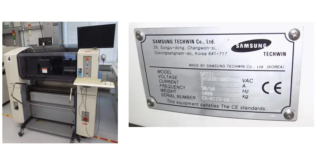 Установщик компонентов SAMSUNG SM321, фотография 1