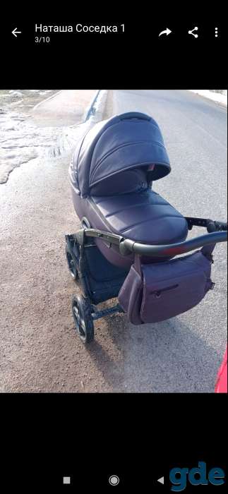 Продам каляску в хорошем состоянии экожа, фотография 3