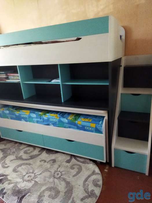 Продам  двуяросную кровать Пинскдрев, фотография 1