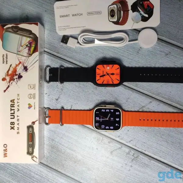 Смарт-часы Smart Watch X8 Ultra (черные) (новые), фотография 6