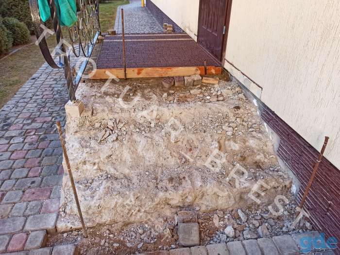 Укладка тротуарной плитки, фотография 4