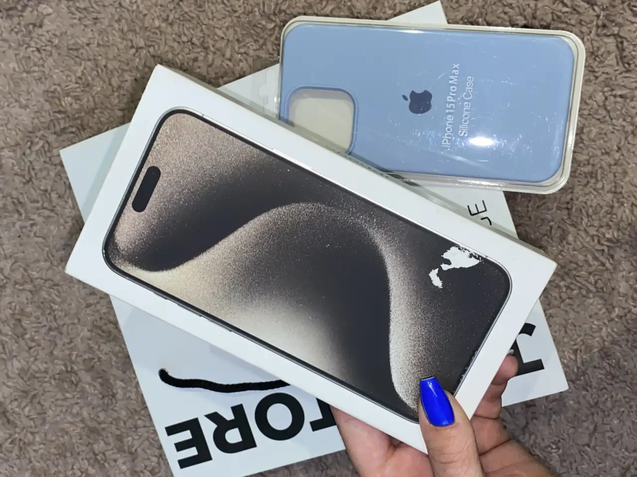 Новый телефон IPhone 15 pro max на 256г с гарантией 2 года, фотография 1