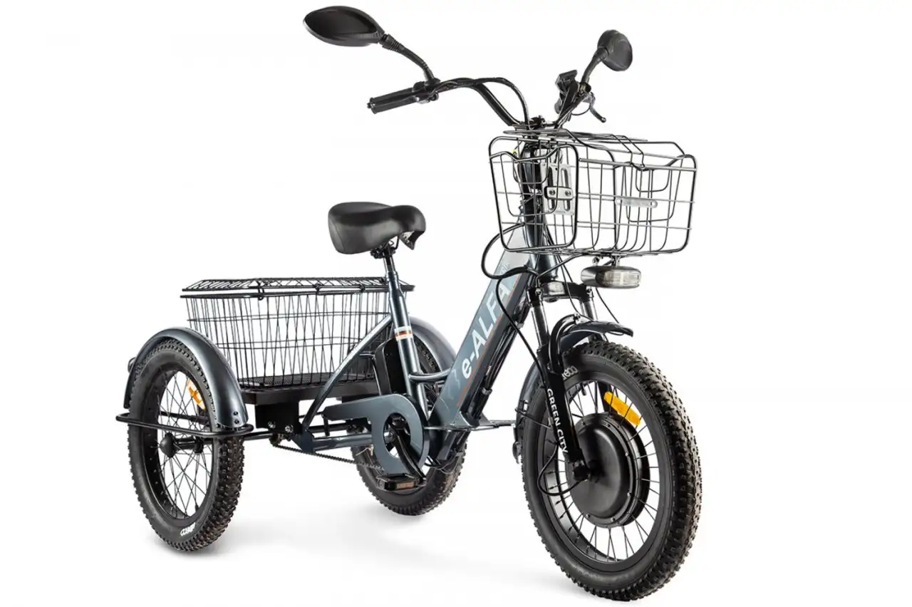 Трицикл green city e-alfa trike, фотография 1