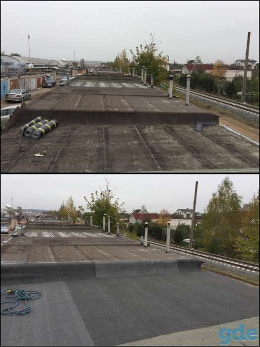 Ремонт мягкой кровли гаража, фотография 2