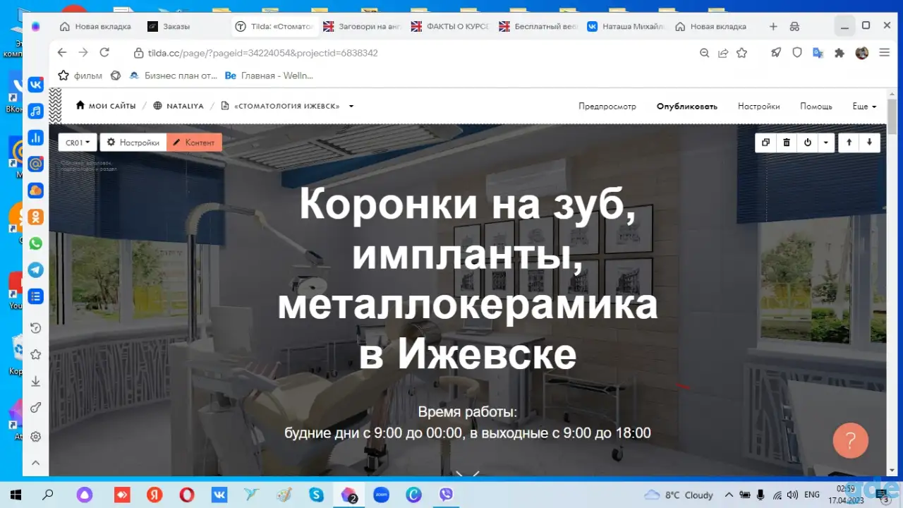 Бесплатно сделаю один экран дизайна сайта на Тильде для вашего бизнеса. Если вам понравится, то продолжим., фотография 14