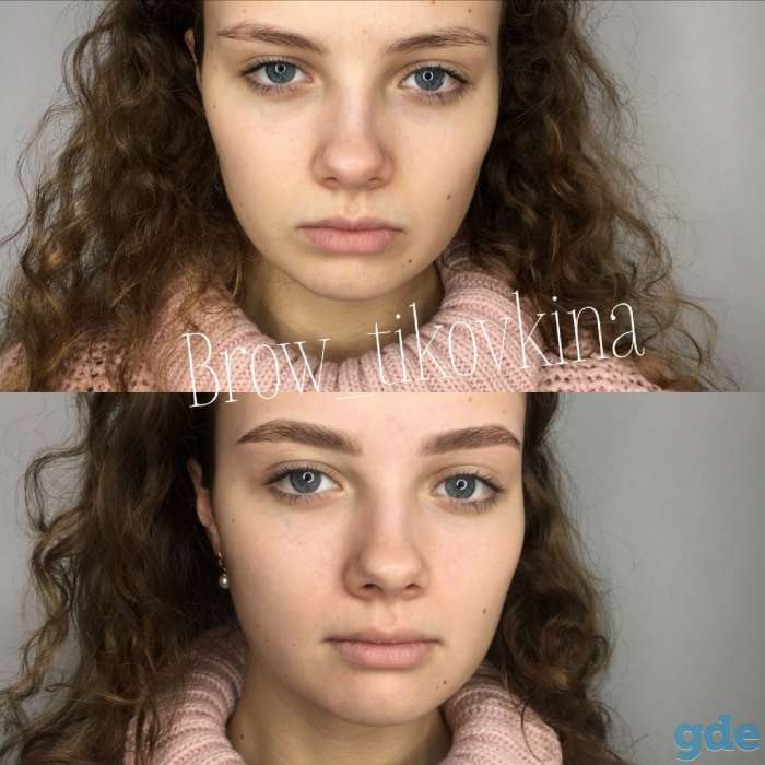 Архитектура,моделирование бровей.Биотатуаж хной.Депиляция, фотография 1
