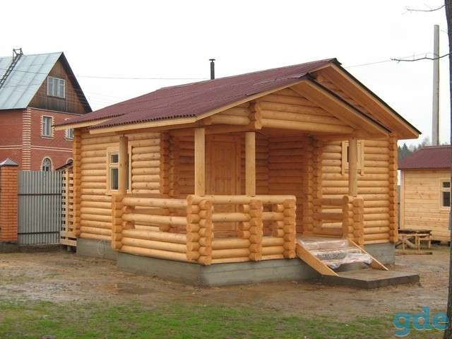 Срубы бань и домов, фотография 6
