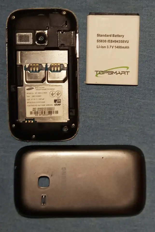 Смартфон Samsung Galaxy Young. Телефон в полном рабочем состоянии., фотография 2