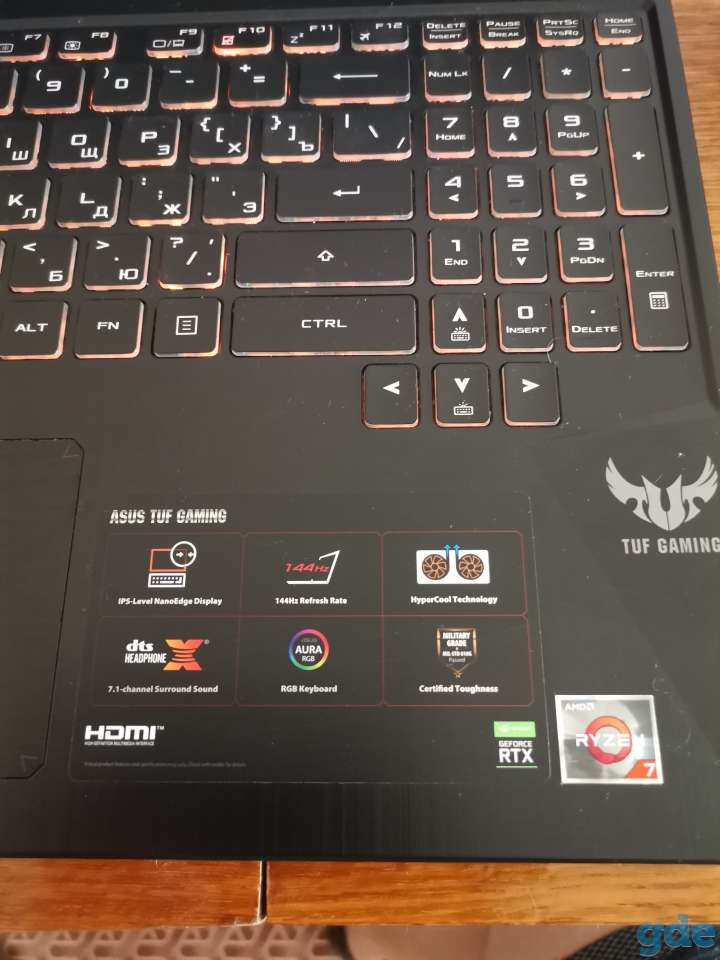 ASUS TUF Gaming FX505DV-HN249, фотография 2