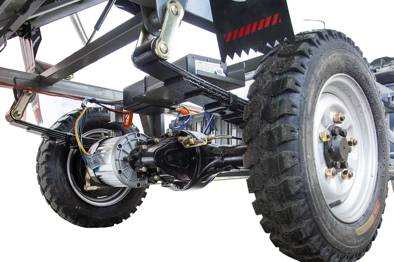 Грузовой электротрицикл rutrike титан next 2000 60v1500w, фотография 10