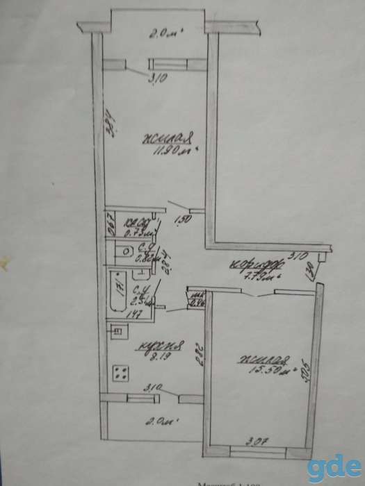 Продам 2-комнатную квартиру в Жодино Советская 11, фотография 1