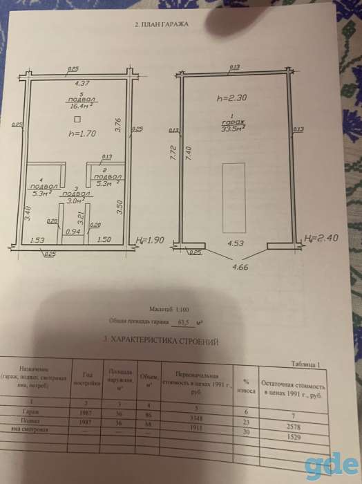Продам Гараж на 1ру ГСК 4, фотография 1