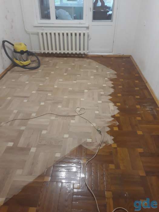 Шлифовка и рестоврация пакрета и деревянных полов., фотография 8