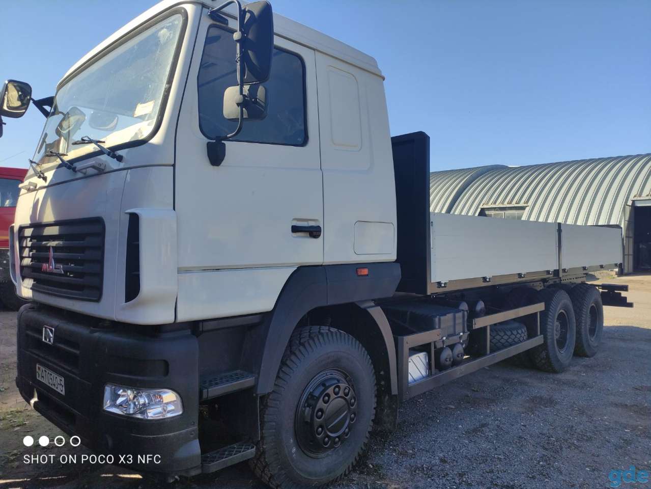 Бортовой МАЗ 6312B5  в наличии, фотография 1
