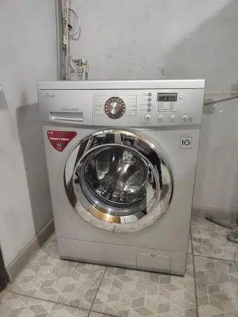 Стиральная машина LG 6 кг, бесшумная. Доставка, фотография 1