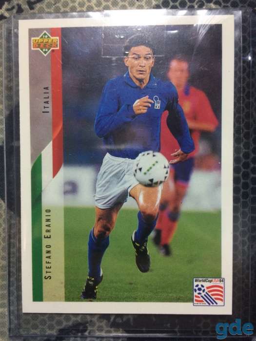 Карточка игрока - Stefano Eranio UPPER DECK 1994, фотография 1