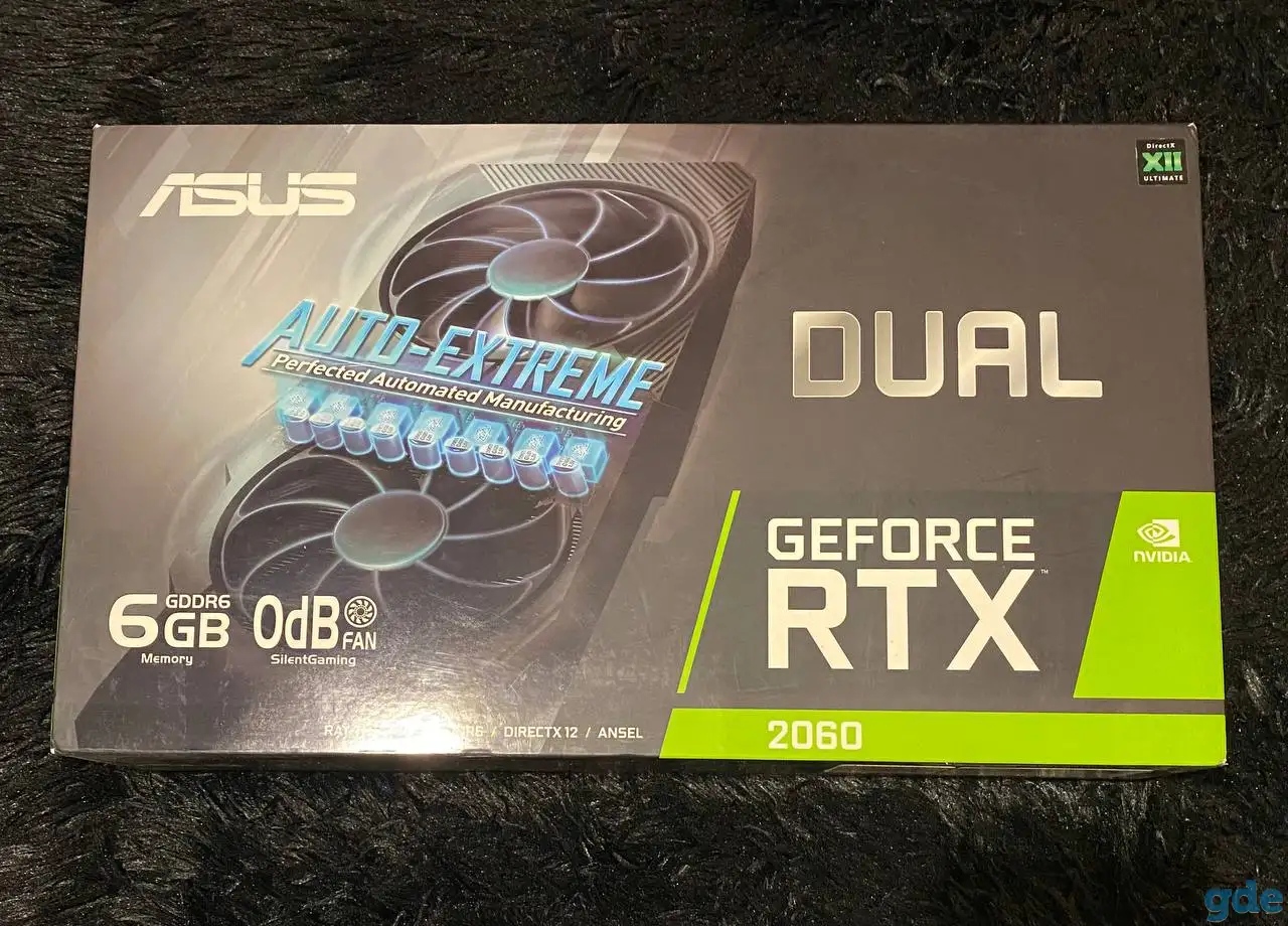 Видеокарта ASUS DUAL GEFORCE RTX 2060, фотография 2
