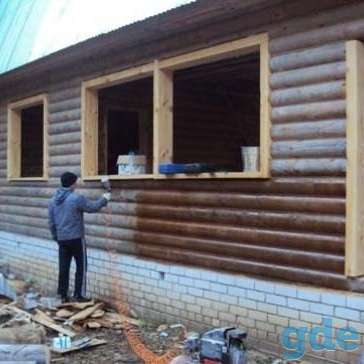 Покраска домов, офисов, квартир, заборов.Патинирование, фотография 3