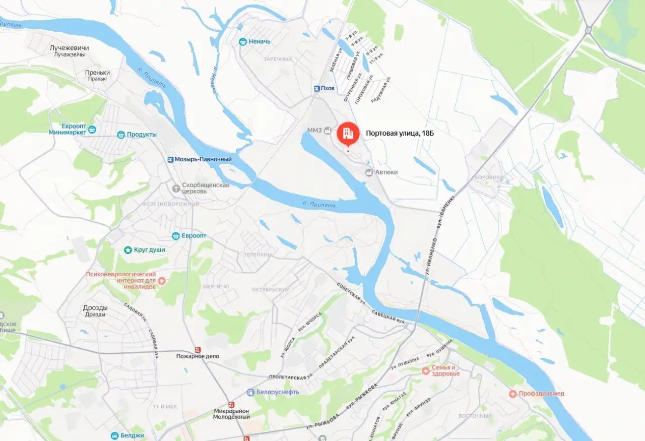 Продается производственная база в г.Мозырь с площадью складских помещений 1660 м.кв, фотография 4