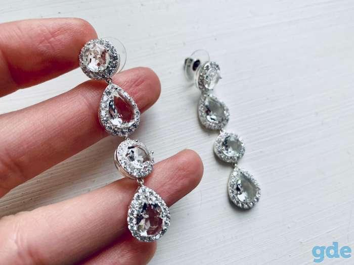 Серьги «Zara» (новые) 5,5см, фотография 2