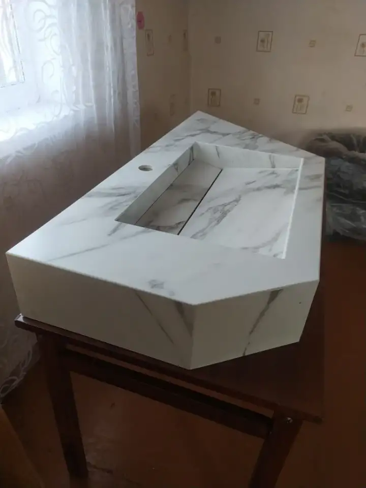 Раковина из керамогранита., фотография 3