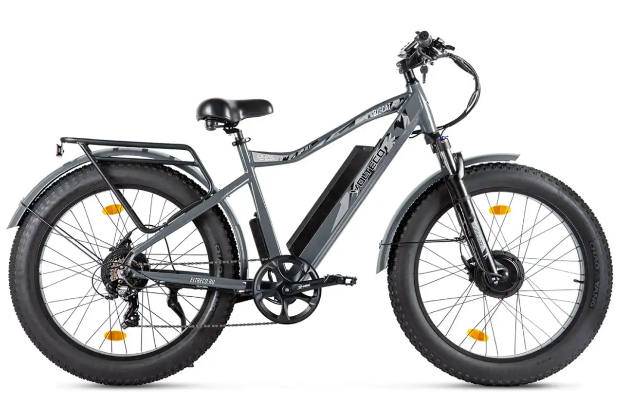 Электровелосипед eltreco bigcat dual next, фотография 1