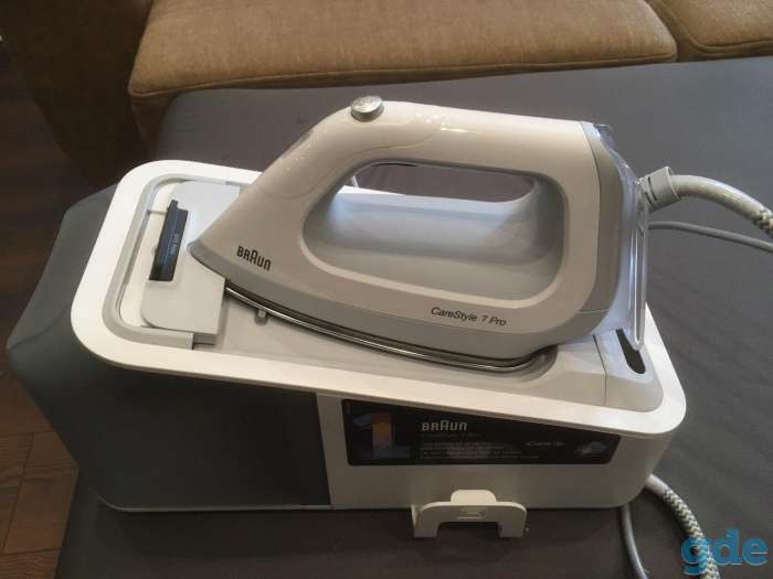 Утюг Паровая станция Парогенератор Braun CareStyle 7 IS 7055 WH, фотография 1