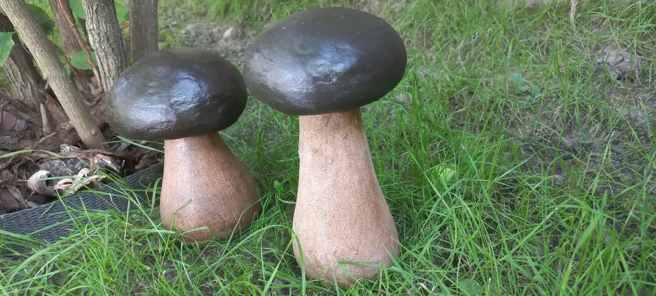 садовая фигурка грибок, фотография 9